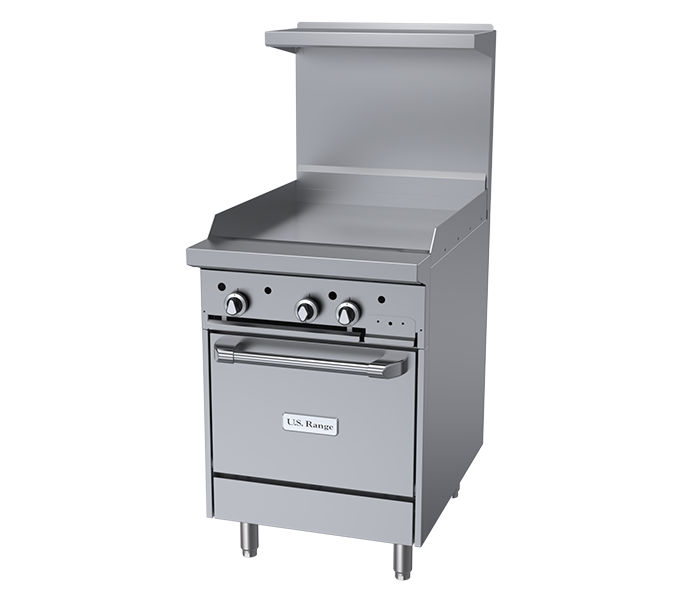 US Range U24-G24 U-Series 24" Griddle Range